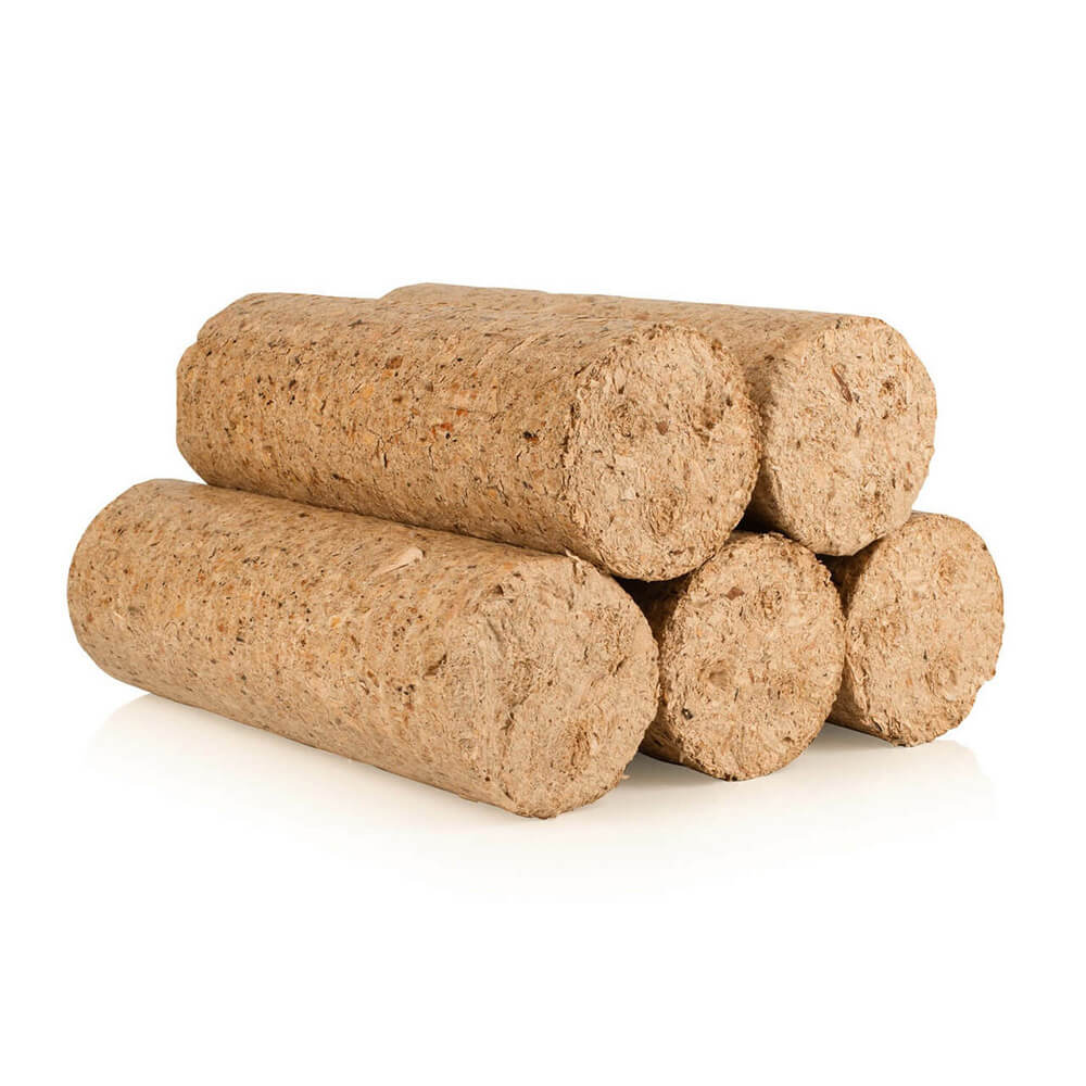Brennholzbriketts