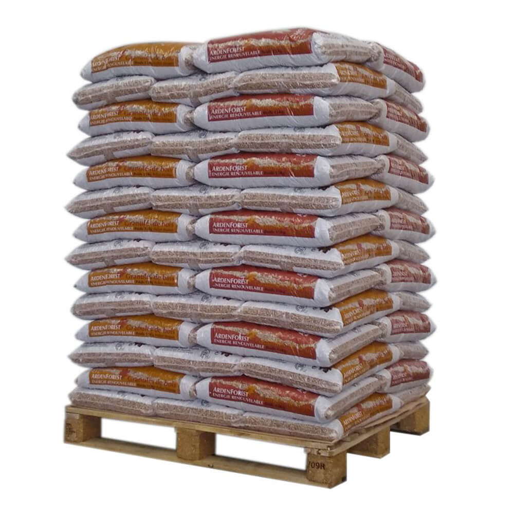 Ardenforest Holzpellets DINplus – 15 kg Sack (Nadelholz/Laubholz-Mischung)